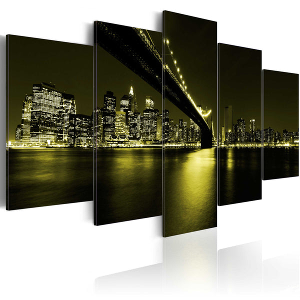 sconto Leinwandbild - Unvergessliche Nacht in New York Erroi