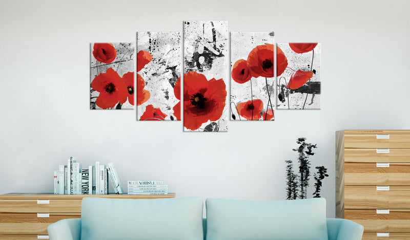 Quadro - Fiori Scarlatti 100X50Cm Erroi-2