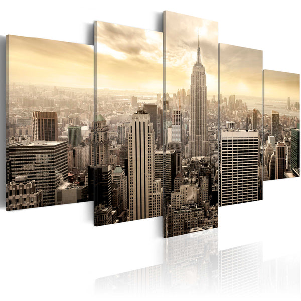 Poster - New York und Sonnenaufgang Erroi prezzo