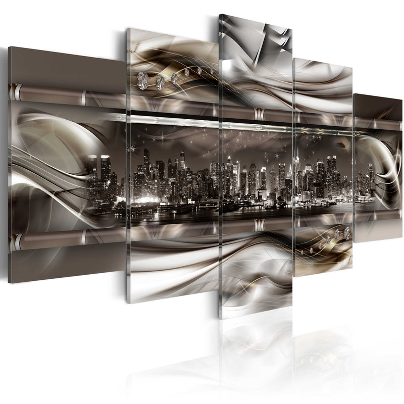 Quadro - On The Crest Of a Metal Wave 100X50Cm Erroi-1