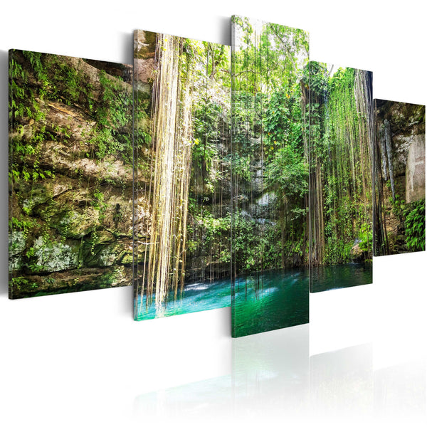 Quadro - Cascata Di Alberi Erroi sconto