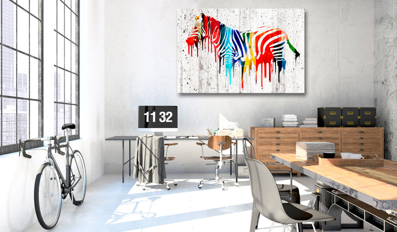 Quadro - Colourful Zebra Erroi-2