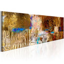 Quadro Dipinto - Golden Structure 120x40cm Erroi-1