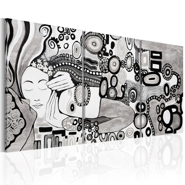 prezzo Gemaltes Bild - Silver Kiss 60x30cm Erroi