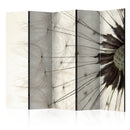 Paravento 5 Pannelli - White Dandelion II 225x172cm Erroi-1