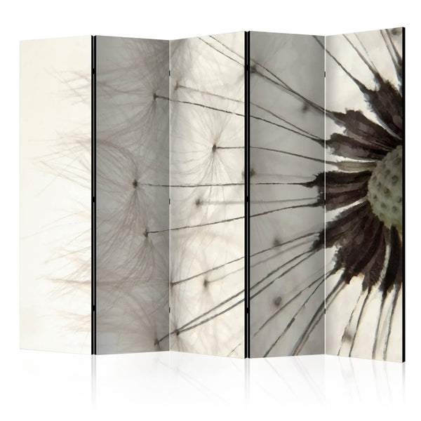 Raumteiler 5 Paneele - White Dandelion II 225x172cm Erroi prezzo