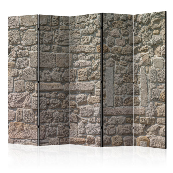 sconto Paravent 5 Panels - Stone Temple II 225x172cm Erroi