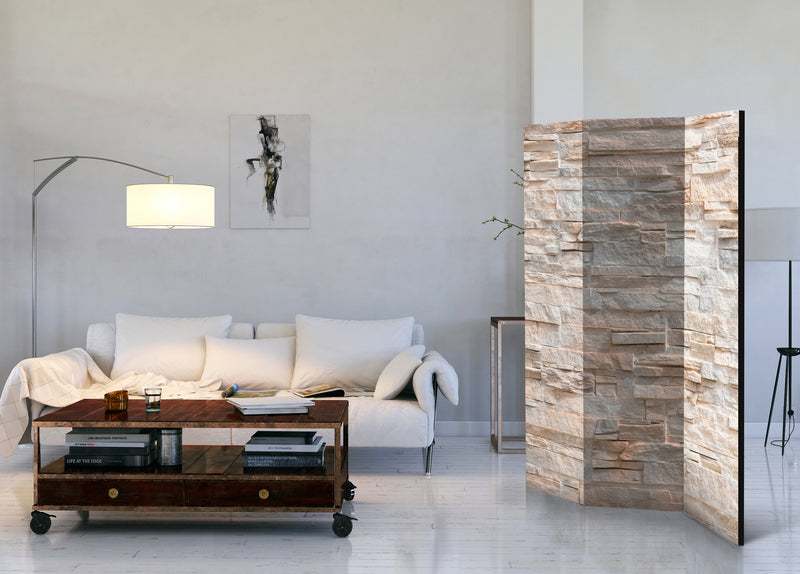 Paravento 3 Pannelli - Stony Gracefulness 135x172cm Erroi-2