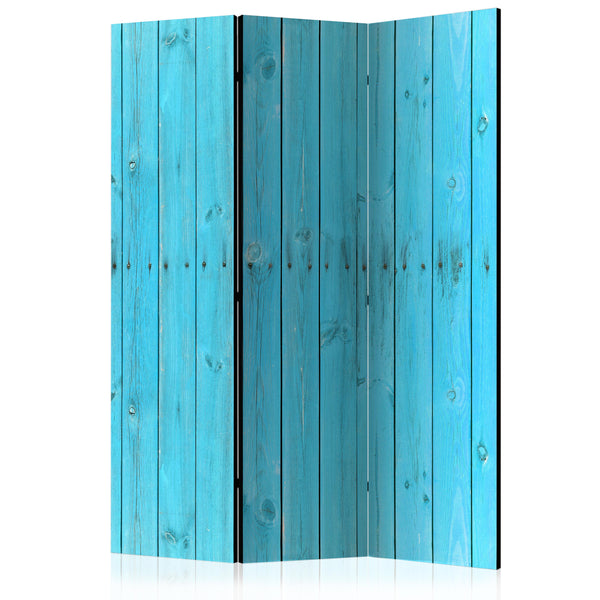 Paravento 3 Pannelli - The Blue Boards 135x172cm Erroi prezzo