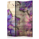 Paravento 3 Pannelli - Purple Memory 135x172cm Erroi-1