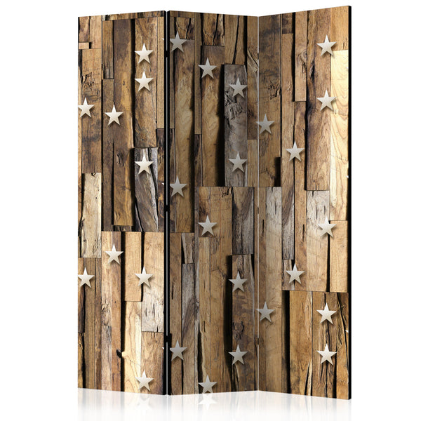 acquista Paravent 3 Paneele - Holzkonstellation 135x172cm Erroi