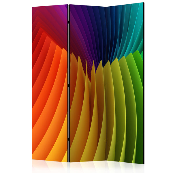 Paravent 3 Paneele - Rainbow Wave 135x172cm Erroi sconto