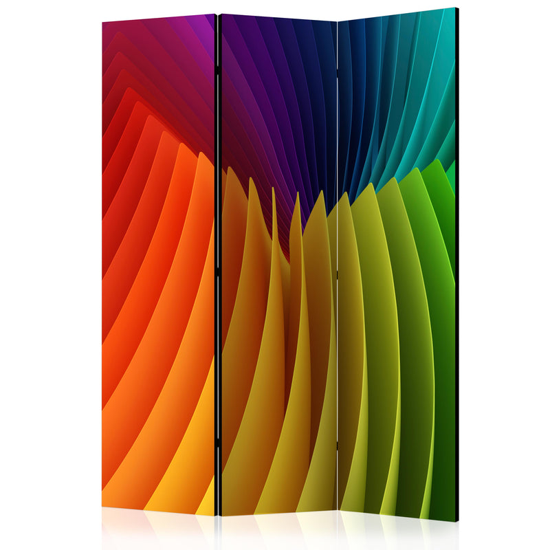 Paravento 3 Pannelli - Rainbow Wave 135x172cm Erroi-1