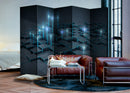 Paravento 5 Pannelli - Black City II 225x172cm Erroi-2