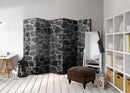 Paravento 5 Pannelli - Black Stones II 225x172cm Erroi-2