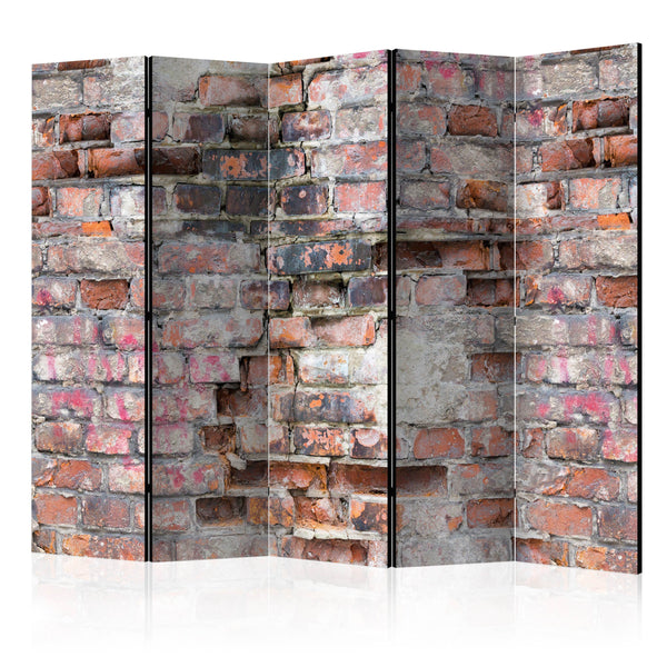 sconto Paravent 5 Paneele - Old Wall II 225x172cm Erroi