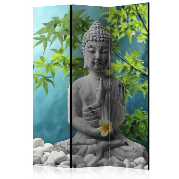 Paravento 3 Pannelli - Meditating Buddha 135x172cm Erroi sconto