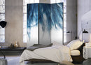 Paravento 3 Pannelli - Sapphire Feathers 135x172cm Erroi-2