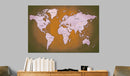 Quadro di Sughero - Copper Travels [Cork Map] 120x80cm Erroi-2