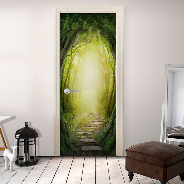 acquista Türtapete Wandbild – Der Wald der Fantasie 100x210cm Erroi