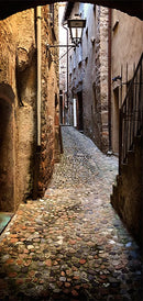 Carta da Parati Fotomurale per Porta - Stony City 80x210 cm Erroi-2