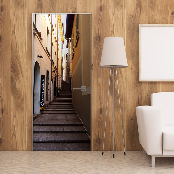 sconto Fototapete Tür - Summer Alley 70x210cm Erroi