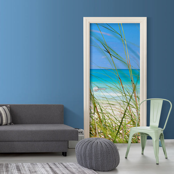 Türtapete Wandbild – Sommerwind 100x210cm Erroi prezzo