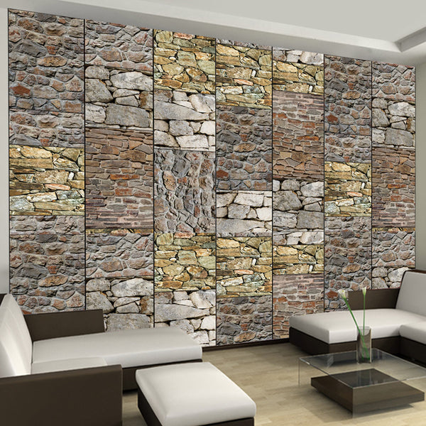 acquista Fototapete - Puzzle Stone Wallpaper Erroi