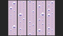 Fotomurale - String Of Violet Pearls 50X1000 cm Carta da Parato Erroi-2