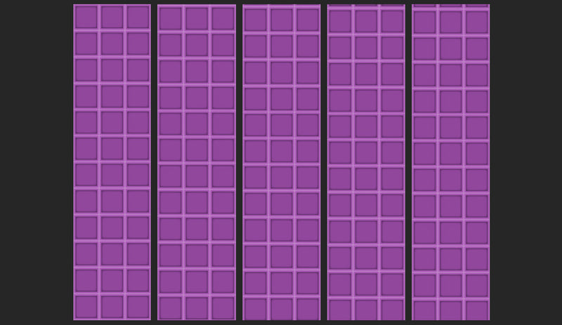 Fotomurale - Geometria di Mirtilli 50X1000 cm Carta da Parato Erroi-2