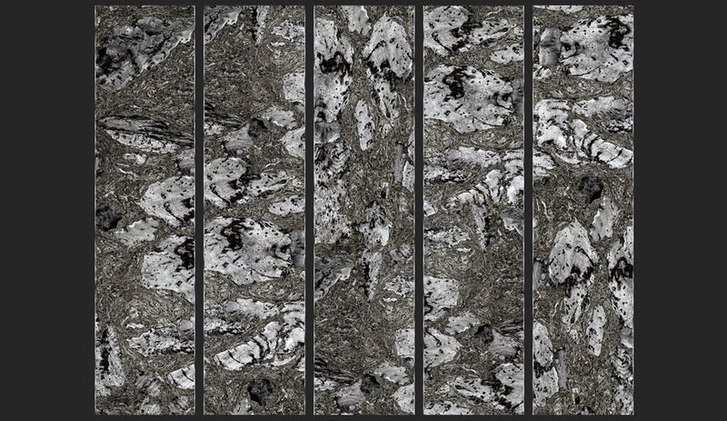 Fotomurale - Carbon Rock 50X1000 cm Carta da Parato Erroi-2