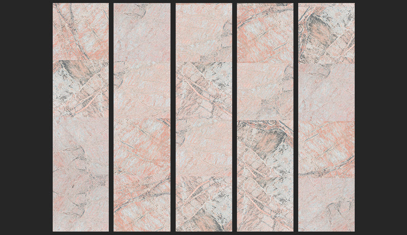 Fotomurale - Pink Marble 50X1000 cm Carta da Parato Erroi-2