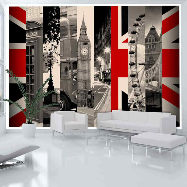 prezzo Fototapete - Symbole von London Wallpaper Erroi