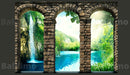 Fotomurale - Cascata Misteriosa 300X210 cm Carta da Parato Erroi-2