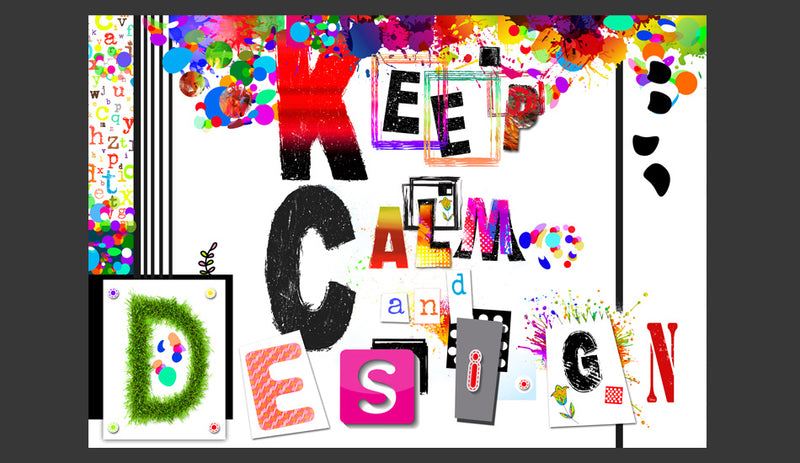 Fotomurale - Keep Calm And Design 300X210 cm Carta da Parato Erroi-2