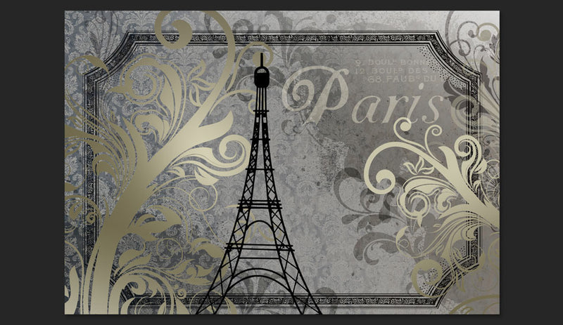 Fotomurale - Vintage Paris 300X210 cm Carta da Parato Erroi-2