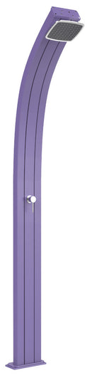 Doccia Solare da Esterno Giardino 30L Miscelatore Arkema Spring Viola-1