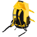 Borsa Zaino Impermeabile Multifunzionale Ideale per Outdoor Giallo 30L -5