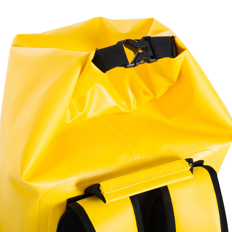 Borsa Zaino Impermeabile Multifunzionale Ideale per Outdoor Giallo 30L -7