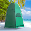 Tenda Doccia da Campeggio 122x122x213 cm in Poliestere Verde-2