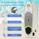 SUP Tavola Stand Up Paddle Gonfiabile 305x80x15 cm per Adulti e Teenager Verde e Bianco-4