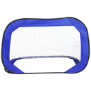 Porta da Calcio Pop Up Portatile per Bambini con Borsa Blu 122x85x82 cm -5