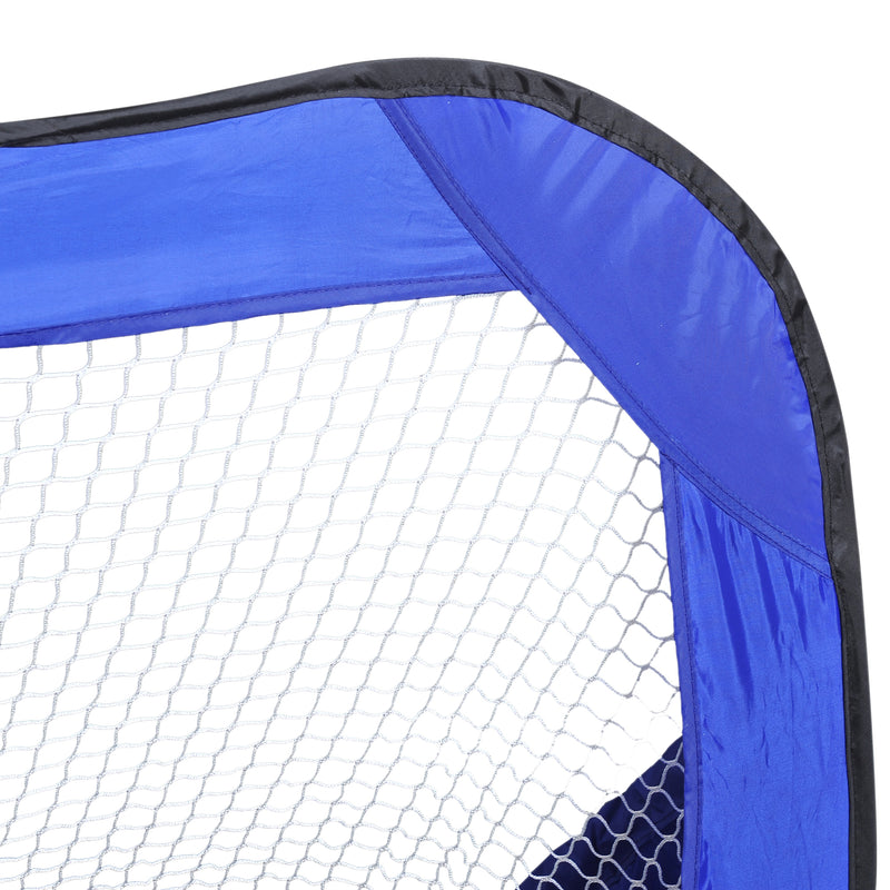 Porta da Calcio Pop Up Portatile per Bambini con Borsa Blu 122x85x82 cm -7