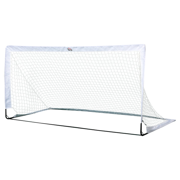 online Tragbares Fußballtor mit Netz 186 x 90 x 89 cm Weiß