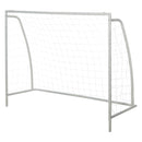 Porta da Calcio Portatile con Rete 180x62x121 cm  Bianca-1