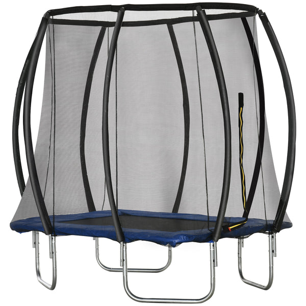 Trampolin Kindertrampolin Ø210 cm mit blauem Sicherheitsnetz online