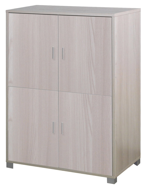 prezzo Schrank 4 Türen 107x162x41 cm Ulme hell