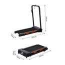 Tapis Roulant Elettrico Pieghevole Compatto Salvaspazio con Telecomando -3