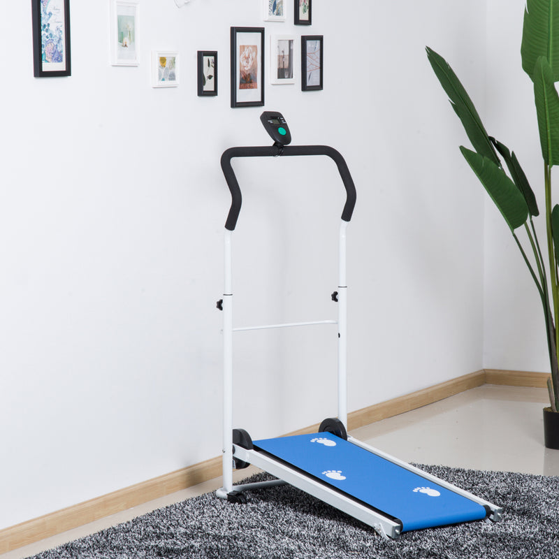 Tapis Roulant Magnetico con Schermo LCD Pieghevole per Fitness -2