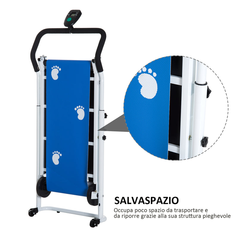 Tapis Roulant Magnetico con Schermo LCD Pieghevole per Fitness -8